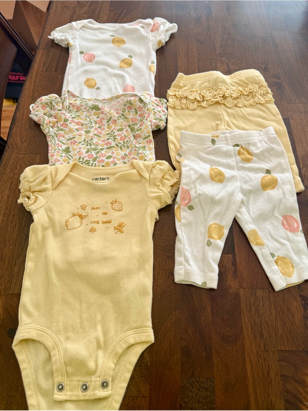 Carter's baby girl clothes bundle